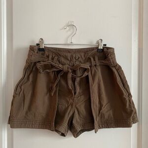 Free People Tan Women's Cargo Shorts